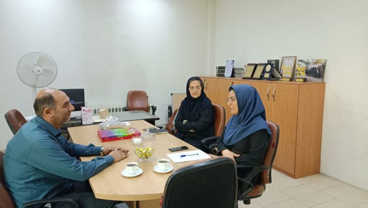 بازدید واحد بهداشت حرفه ا ی مرکز بهداشت شمال غرب دانشگاه علوم پزشکی ایران از دانشگاه صنعتی امیرکبیر