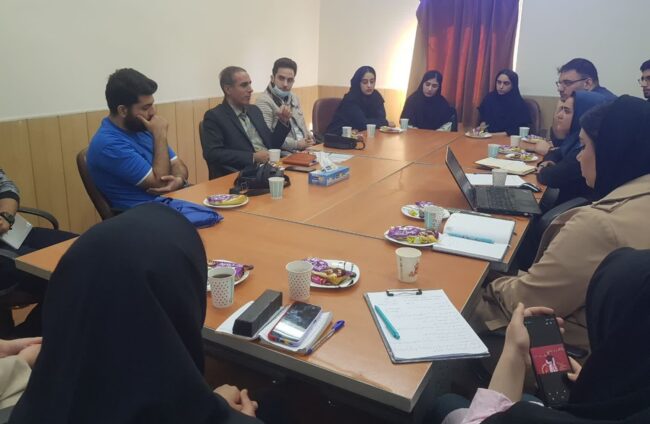 نشست مشترک همیاران سلامت خوابگاه ها و ریاست محترم اداره امور خوابگاه ها